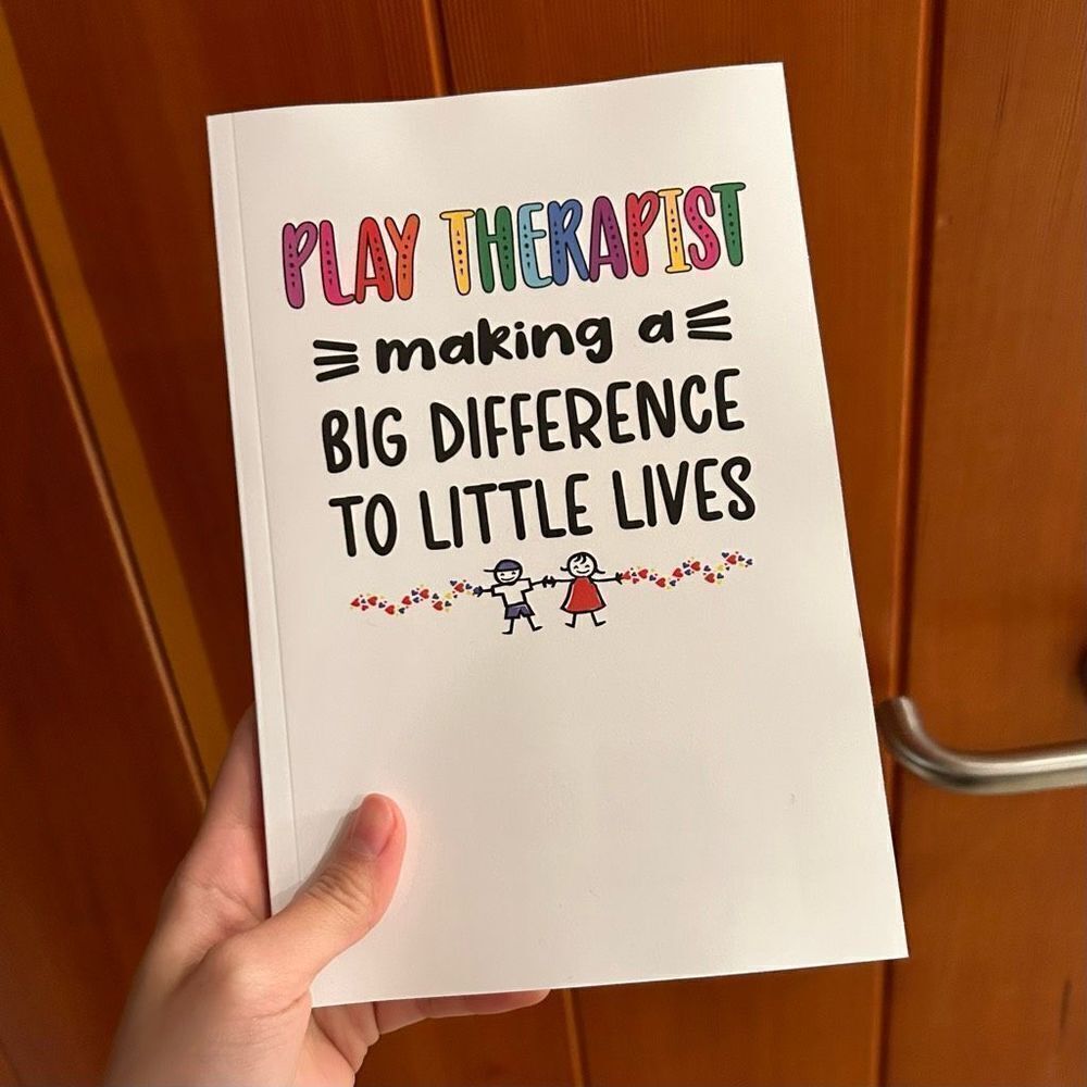 Brandnew Play Therapist Lined Notebook: Play Therapy Journal